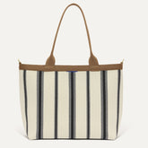 PLP |The Lightweight Zip Tote in Coastline shown from the front.