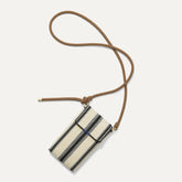 PLP | The Phone Crossbody in Coastline shown from above.