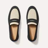 The Penny Loafer in Tuxe shown from the top.