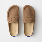 PDP |The Penny Clog in ReVelvet™ Portobello shown from the top.