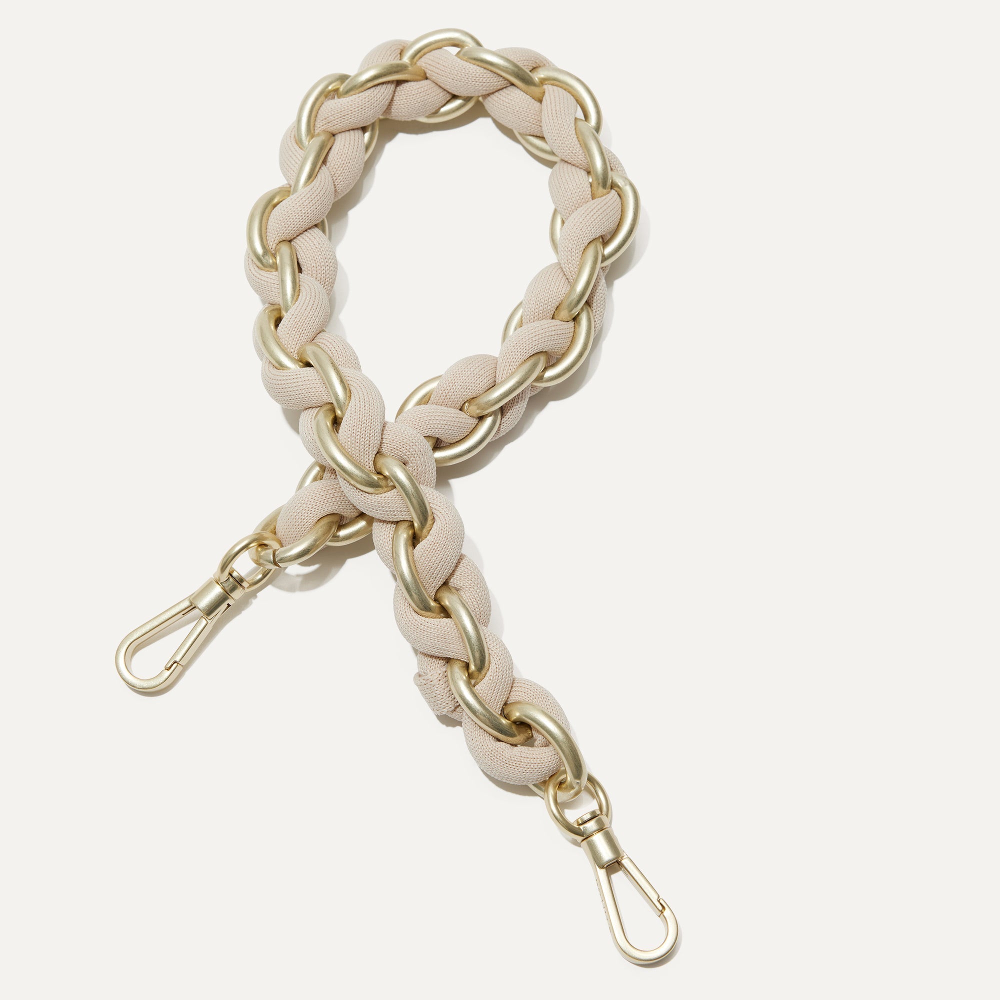 The Shoulder Strap in White.