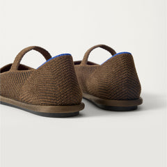 The Cruiser Mary Jane - ReVelvet™ Dark Herringbone