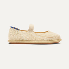 The Mini Mary Jane (for Kids) - Opal Raffia-Knit