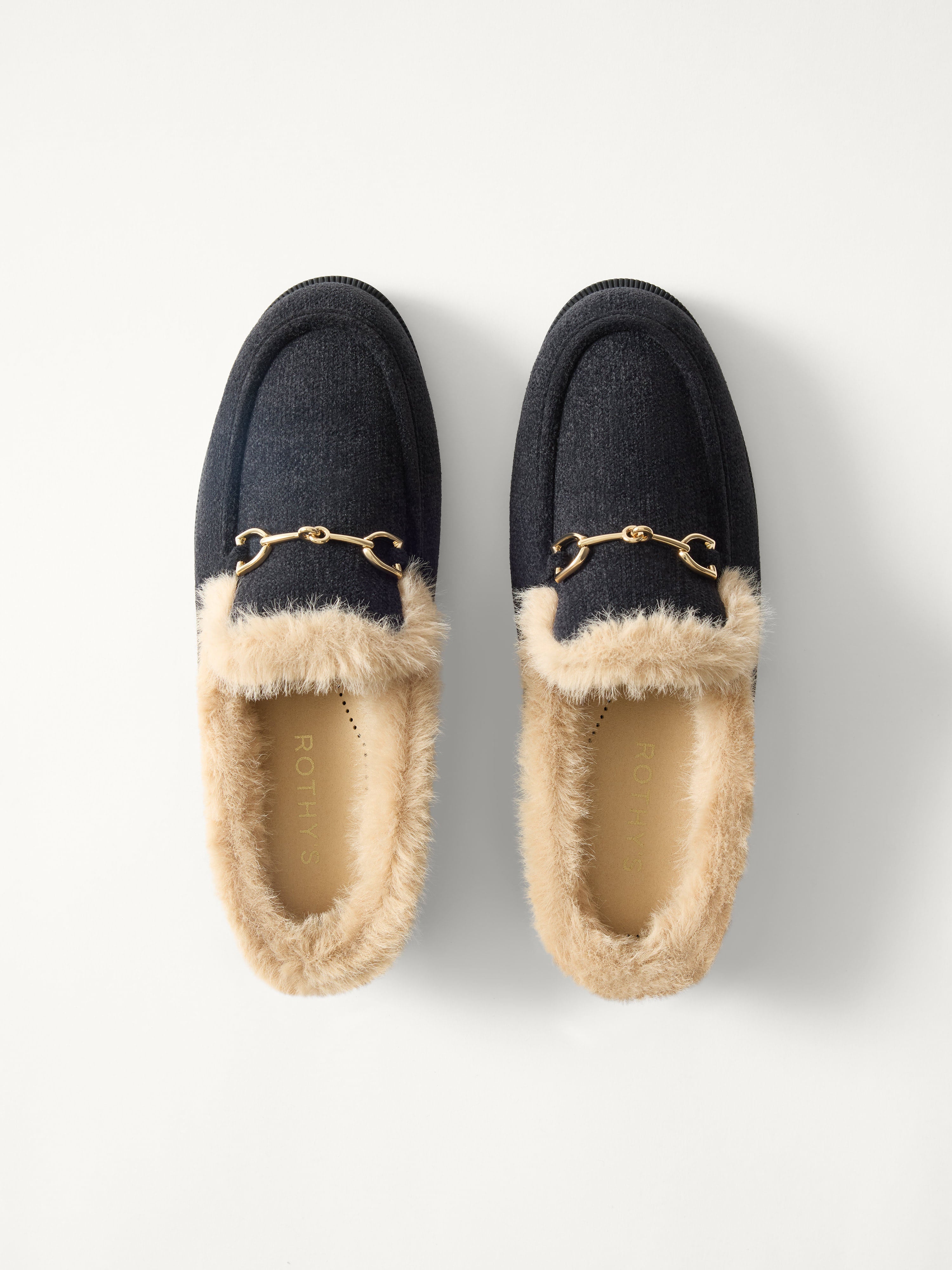 The Après Loafer Mule - ReVelvet™ Black