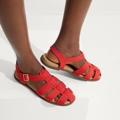 The Fisherman Sandal - Scarlet